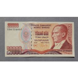 Törökország 20000 Lira 1995 UNC