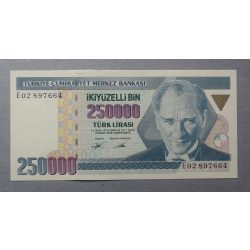 Turkey  250000 Lira 1995 UNC