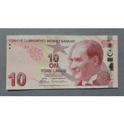 Turkey 10 Lira 2009 XF+