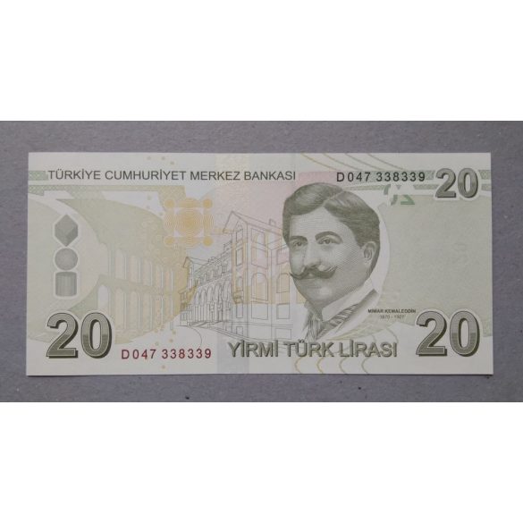 Turkey 20 Lira 2018 UNC