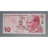 Turkey 10 Lira 2020 Unc