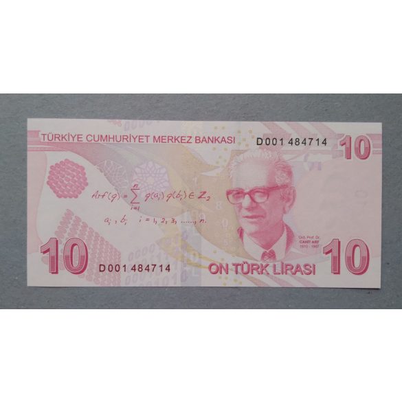 Turkey 10 Lira 2020 Unc