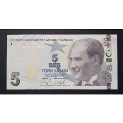 Turkey 5 Lira 2021 Unc