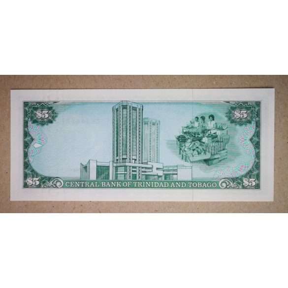 Trinidad and Tobago 5 Dollars 1985 UNC