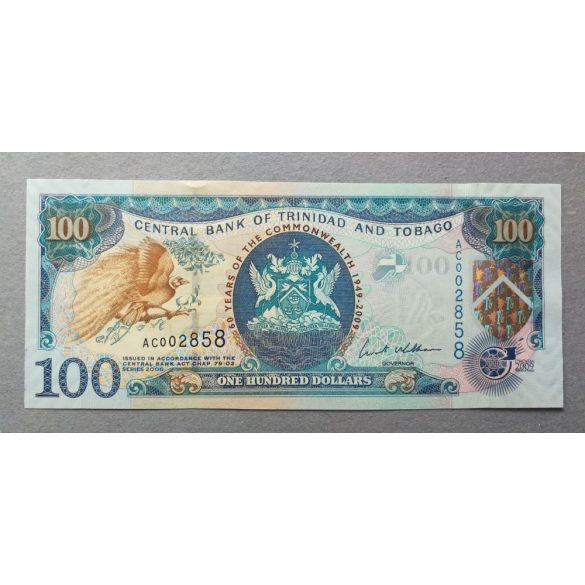 Trinidad and Tobago 100 Dollars 2006 UNC-