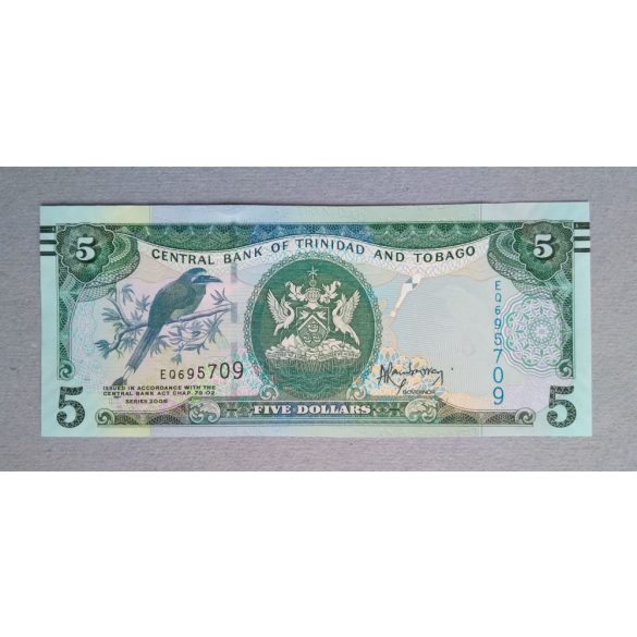 Trinidad és Tobago 5 Dollars 2006 UNC