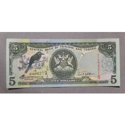 Trinidad és Tobago 5 Dollars 2002 UNC