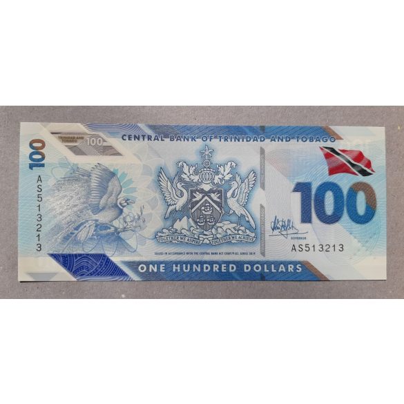 Trinidad és Tobago 100 Dollars 2019 UNC