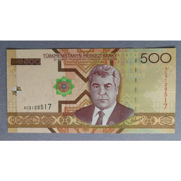 Türkmenisztán 500 Manat 2005 UNC