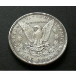 USA 1 Dollar 1887 Morgan  silver