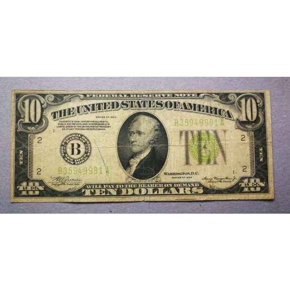 USA 10 Dollar 1934 F