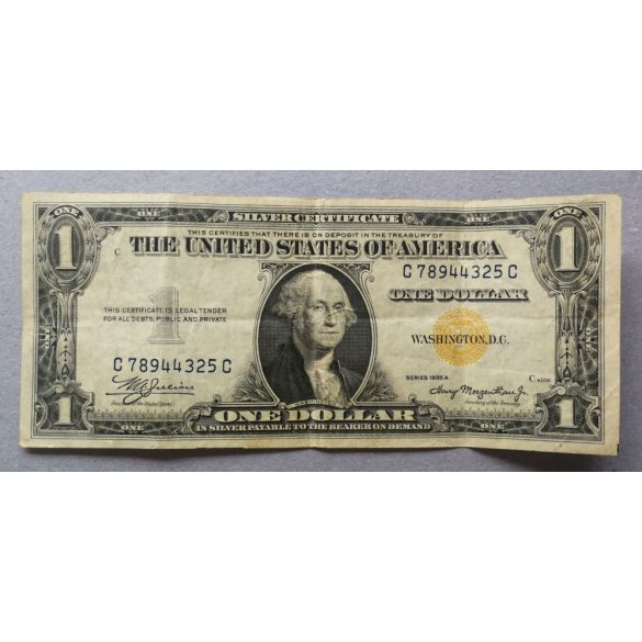 USA North Africa silver certificate 1 Dollar 1935 F+