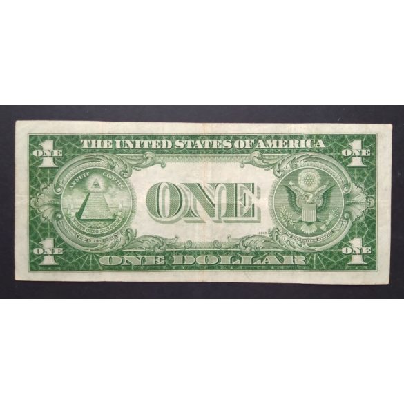 USA North Africa 1 Dollar 1935 silver certificate F