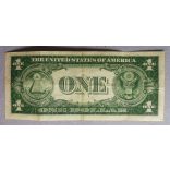 USA North Africa silver certificate 1 Dollar 1935 F+