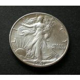 USA 1/2 Dollar 1941 Liberty silver