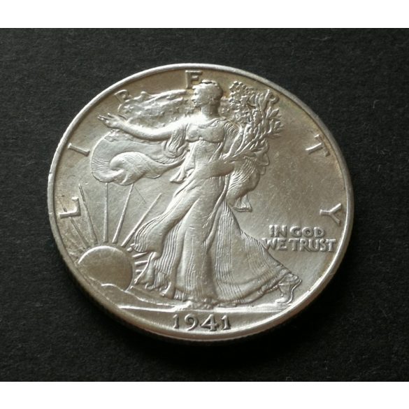 USA 1/2 Dollar 1941 Liberty ezüst