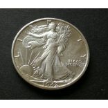 USA 1/2 Dollar 1942 Liberty  silver