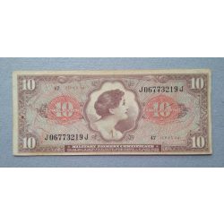 USA 10 Dollar 1965 F