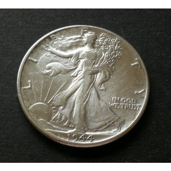 USA 1/2 Dollar 1944 Liberty ezüst