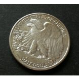 USA 1/2 Dollar 1946 Liberty ezüst