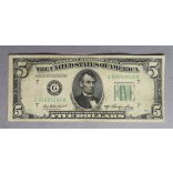 USA 5 Dollars 1950 F