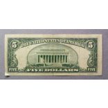 USA 5 Dollars 1950 F