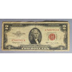 USA 2 Dollars 1953 F-