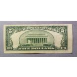 USA 5 Dollars 1953 VF