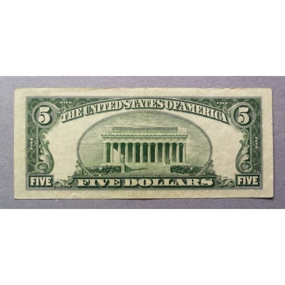 USA 5 Dollars 1953 VF red seal