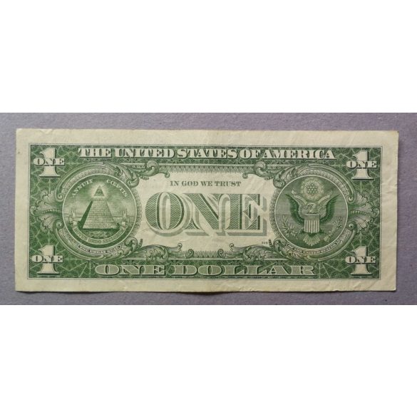 USA 1 Dollar silver certificate 1957 F+