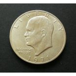 USA 1 Dollar Eisenhower 1971 24,45 g ezüst 