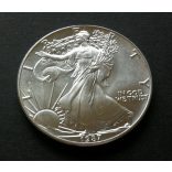 USA 1 Dollar 1987 UNC 31,1 g ezüst