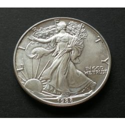 USA 1 Dollar 1988 UNC 31,1 g ezüst