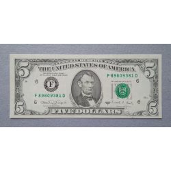 USA 5 Dollars 1988 Unc