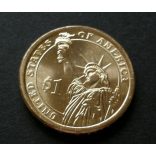 USA 1 Dollar 2015 president Johnson commemorative coin