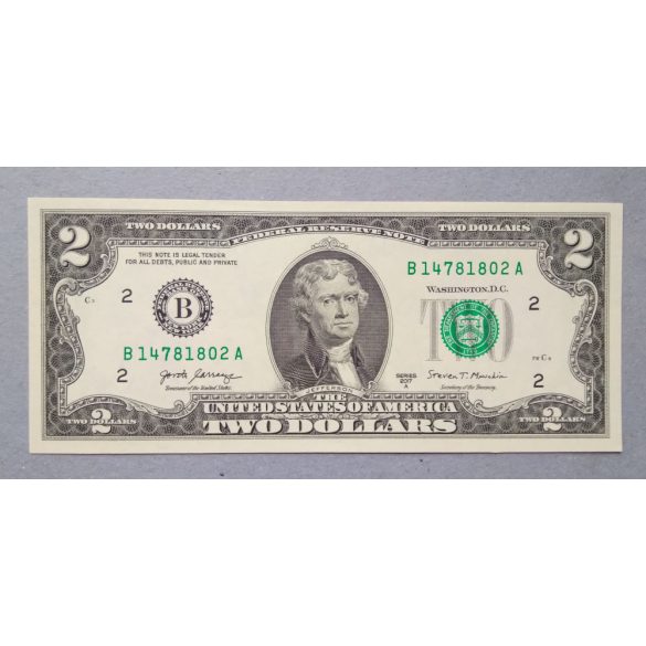 USA 2 Dollars 2017 Unc