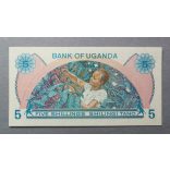 Uganda 5 Shillings 1979 UNC