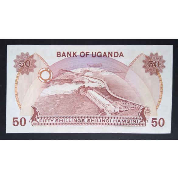 Uganda 50 Shillings 1985 UNC 