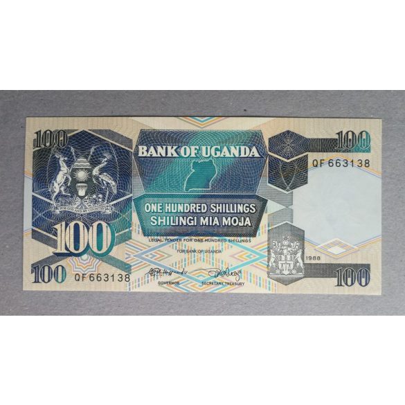 Uganda 100 Shillings 1988 UNC