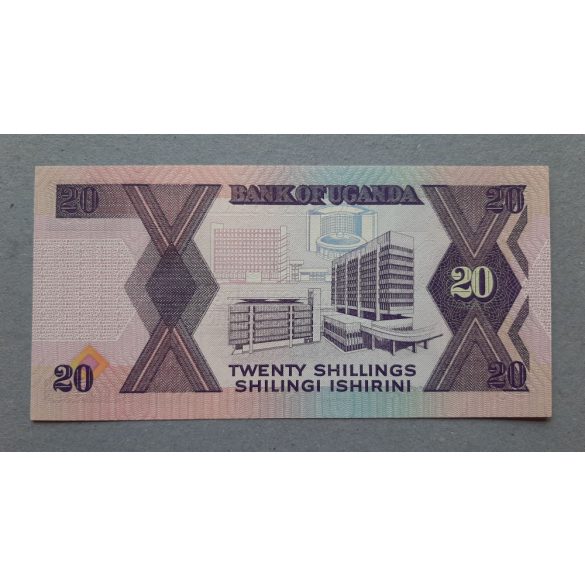 Uganda 20 Shillings 1988 UNC