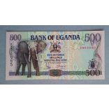 Uganda 500 Shillings 1994 UNC