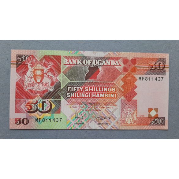 Uganda 50 Shillings 1996 UNC