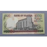 Uganda 1000 Shillings 2001 UNC
