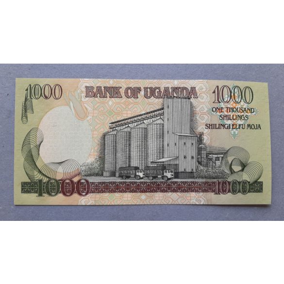 Uganda 1000 Shillings 2009 aUNC Replacement Z
