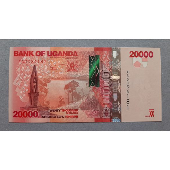 Uganda 20000 Shillings 2010 UNC