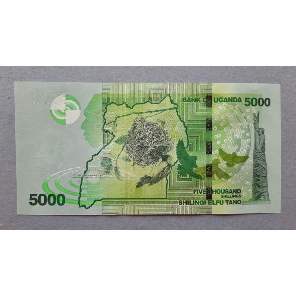 Uganda 5000 Shillings 2013 UNC