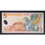 New Zealand 5 Dollar 2005 Unc