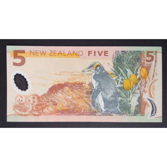 New Zealand 5 Dollar 2005 Unc