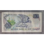 New Zealand 10 Dollars 1985 XF