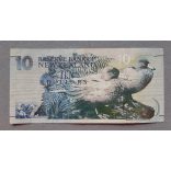 New Zealand 10 Dollars 1994 F+